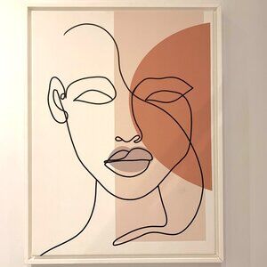 Oleka Canvas RÉFLEXION  wall art